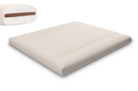 Matrace 180x200 přírodní s kokosem - Futon Pascall Medium Coco Ecru