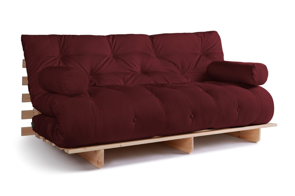 Rozkládací pohovka 180x200 - Slim Exclusive Classic - Pascall Futon Maroon