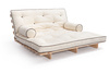 Rozkládací pohovka 180x200 - Slim Basic Kedro Classic - Pascall Futon Ecru
