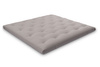 Matrace 200x200 přírodní - Futon Pascall Slim Natural Grey