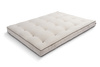 Matrace 200x200 přírodní s latexem - Futon Pascall Medium Duo Latex Kedro Povlečení