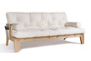 Rozkládací pohovka 200 cm - Sakura - Pascall Futon Ecru
