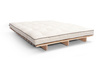 Rozkládací pohovka 120x200 - Slim Comfort Kedro Classic - Pascall Futon Ecru