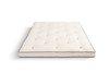 Matrace 140x200 přírodní s latexem - Futon Pascall Slim Duo Latex Kedro Ecru