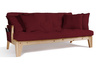 Rozkládací pohovka 200 cm - Sakura - Pascall Futon Maroon