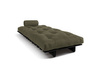 Rozkládací pohovka 90x200 - Slim Basic Black - Pascall Futon Khaki