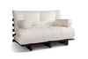 Rozkládací pohovka 140x200 - Slim Exclusive Black - Pascall Futon Ecru