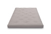 Matrace 120x200 přírodní - Futon Pascall Slim Natural Grey