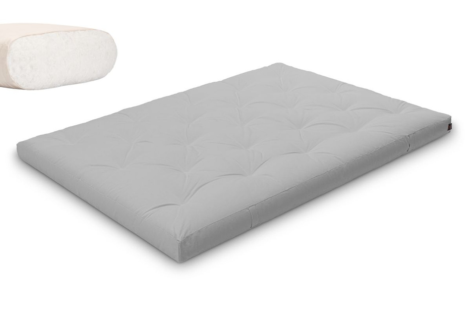 Matrace 140x200 přírodní - Futon Pascall Slim Natural Dove Ash