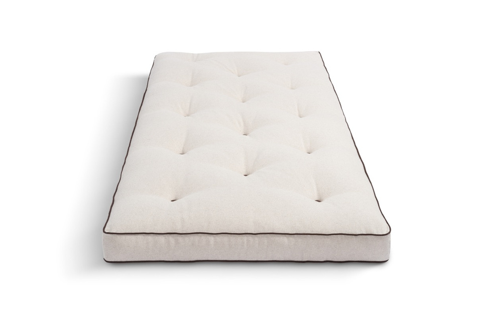 Matrace 90x200 přírodní s latexem - Futon Pascall Slim Duo Latex Kedro Povlečení