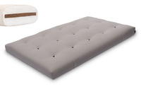Futon Pascall Medium Coco - Matrace 120x200 Grey - přírodní s kokosem