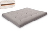 Matrace 160x200 přírodní s vlnou, kokosem a 2x latexem - Futon Pascall Comfort Wool Grey