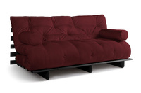 Rozkládací pohovka 180x200 - Slim Basic Black - Pascall Futon Maroon