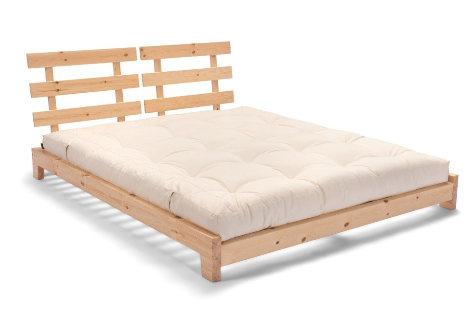 Pascall Dřevěná postel 160x200 - Aisha Classic Natura