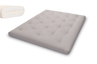 Matrace 160x200 přírodní s latexem - Futon Pascall Slim Latex Grey