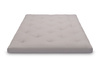 Matrace 160x200 přírodní - Futon Pascall Slim Natural Grey