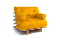 Rozkládací pohovka 90x200 - Slim Exclusive Classic - Pascall Futon Honey