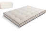 Matrace 180x200 přírodní s latexem - Futon Pascall Medium Duo Latex Kedro Povlečení
