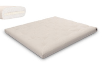 Matrace 180x200 přírodní s latexem - Futon Pascall Slim Latex Ecru