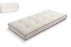 Matrace 90x200 přírodní s latexem - Futon Pascall Medium Duo Latex Kedro Povlečení