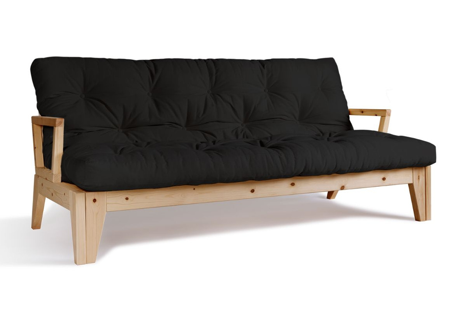 Rozkládací pohovka 200 cm - Sakura - Pascall Futon Black