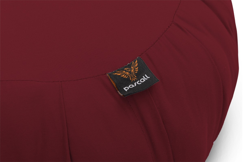 Meditační polštář Zafu - 25x50cm - Pascall Maroon