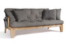 Rozkládací pohovka 200 cm - Sakura - Pascall Futon Grey