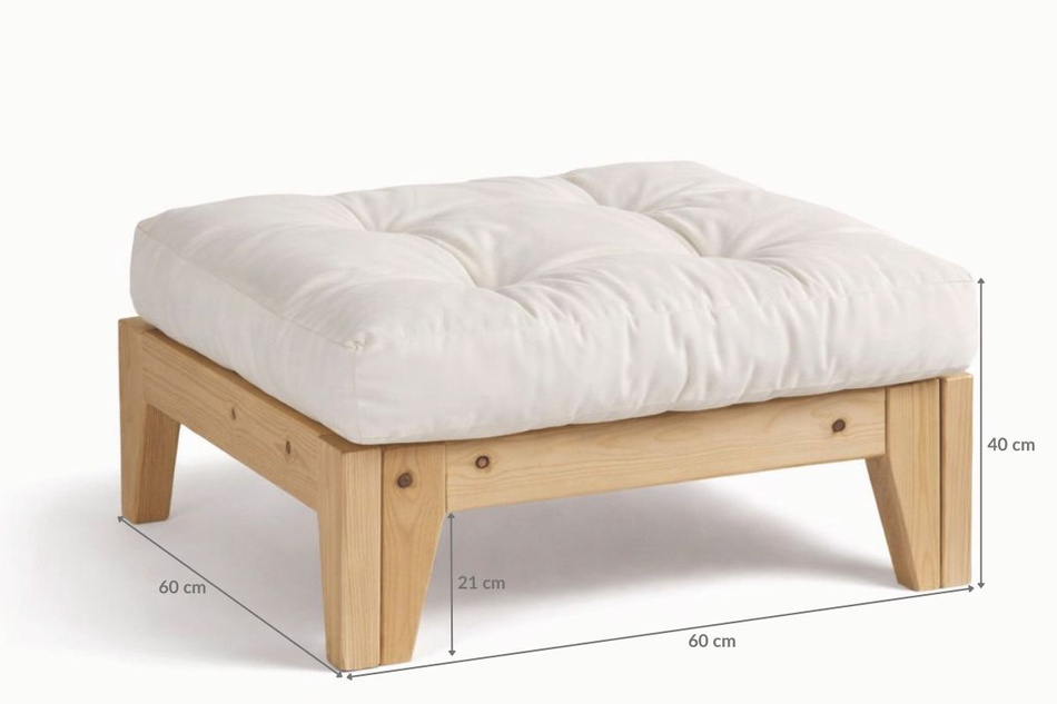 Podnožka Sakura - Pascall Futon Grey