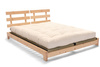 Pascall Dřevěná postel 140x200 - Aisha Classic Natura Tatami