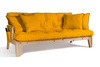 Rozkládací pohovka 200 cm - Sakura - Pascall Futon Honey