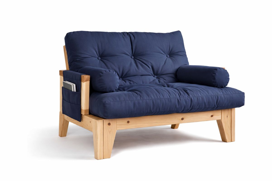 Křeslo Sakura - Pascall Futon Námořnická modř