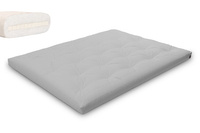Matrace 160x200 přírodní s latexem - Futon Pascall Slim Latex Dove Ash