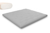 Matrace 200x200 přírodní - Futon Pascall Slim Natural Dove Ash