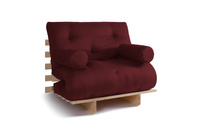 Rozkládací pohovka 90x200 - Slim Comfort Classic - Pascall Futon Maroon