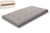 Matrace 120x200 přírodní s vlnou, kokosem a 2x latexem - Futon Pascall Comfort Wool Grey