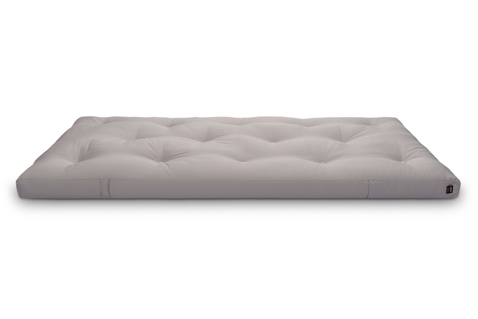 Matrace 90x200 přírodní - Futon Pascall Slim Natural Grey