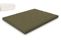 Matrace 160x200 přírodní s latexem - Futon Pascall Slim Latex Khaki