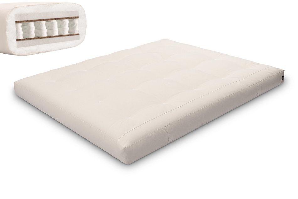 Matrace 160x200 - Futon Hybrid Pocket H4 - Pascall Ecru
