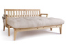 Rozkládací pohovka 200 cm - Sakura - Pascall Futon Len