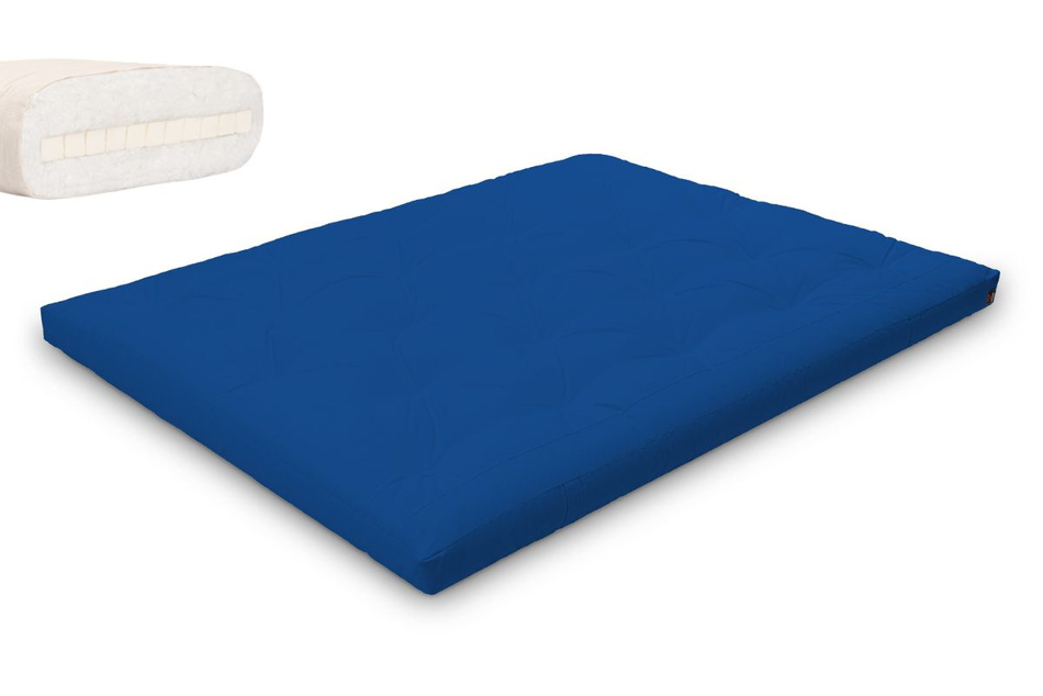 Matrace 160x200 přírodní s latexem - Futon Pascall Slim Latex Latexová matrace