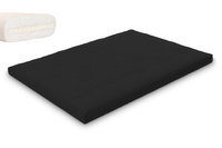 Matrace 140x200 přírodní s latexem - Futon Pascall Slim Latex Black
