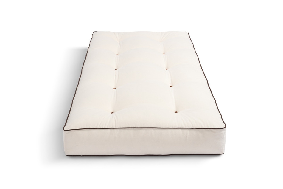Matrace 90x200 přírodní s latexem - Futon Pascall Comfort Trio Latex Kedro Ecru