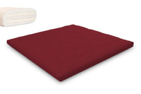 Matrace 200x200 přírodní s latexem - Futon Pascall Slim Duo Latex Maroon