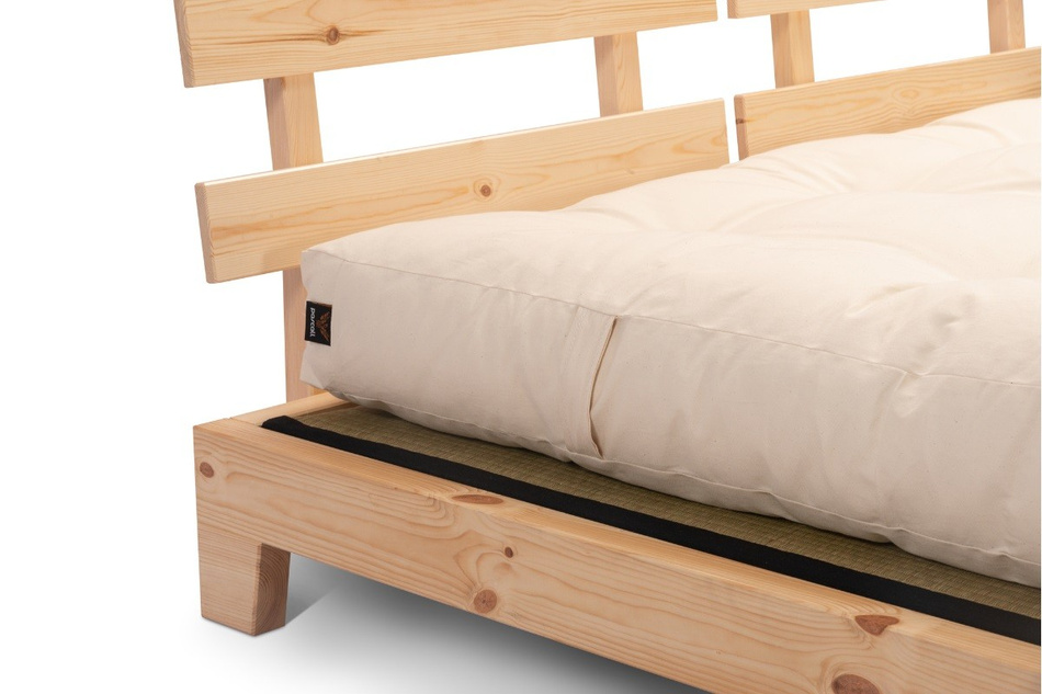 Pascall Dřevěná postel 180x200 - Aisha Classic Natura Tatami