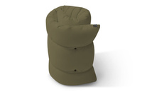 Futon Pascall Travel Natural - Matrace 80x200 Khaki - přírodní