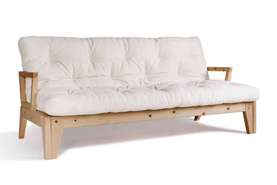 Rozkládací pohovka 200 cm - Sakura - Pascall Futon Ecru