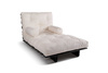 Rozkládací pohovka 90x200 - Slim Exclusive Black - Pascall Futon Ecru