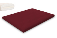 Matrace 160x200 přírodní s latexem - Futon Pascall Slim Latex Maroon