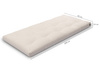 Matrace 90x200 přírodní s latexem - Futon Pascall Slim Latex Láhev zelená