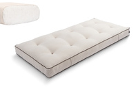 Matrace 90x200 přírodní - Futon Pascall Medium Natural Kedro Povlečení